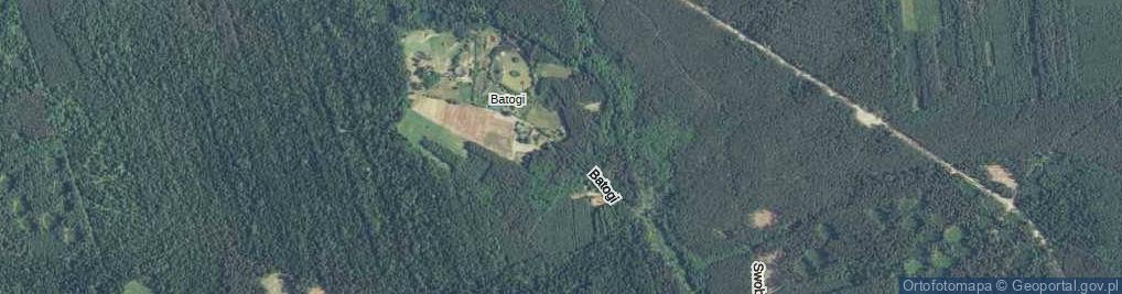Zdjęcie satelitarne Batogi ul.